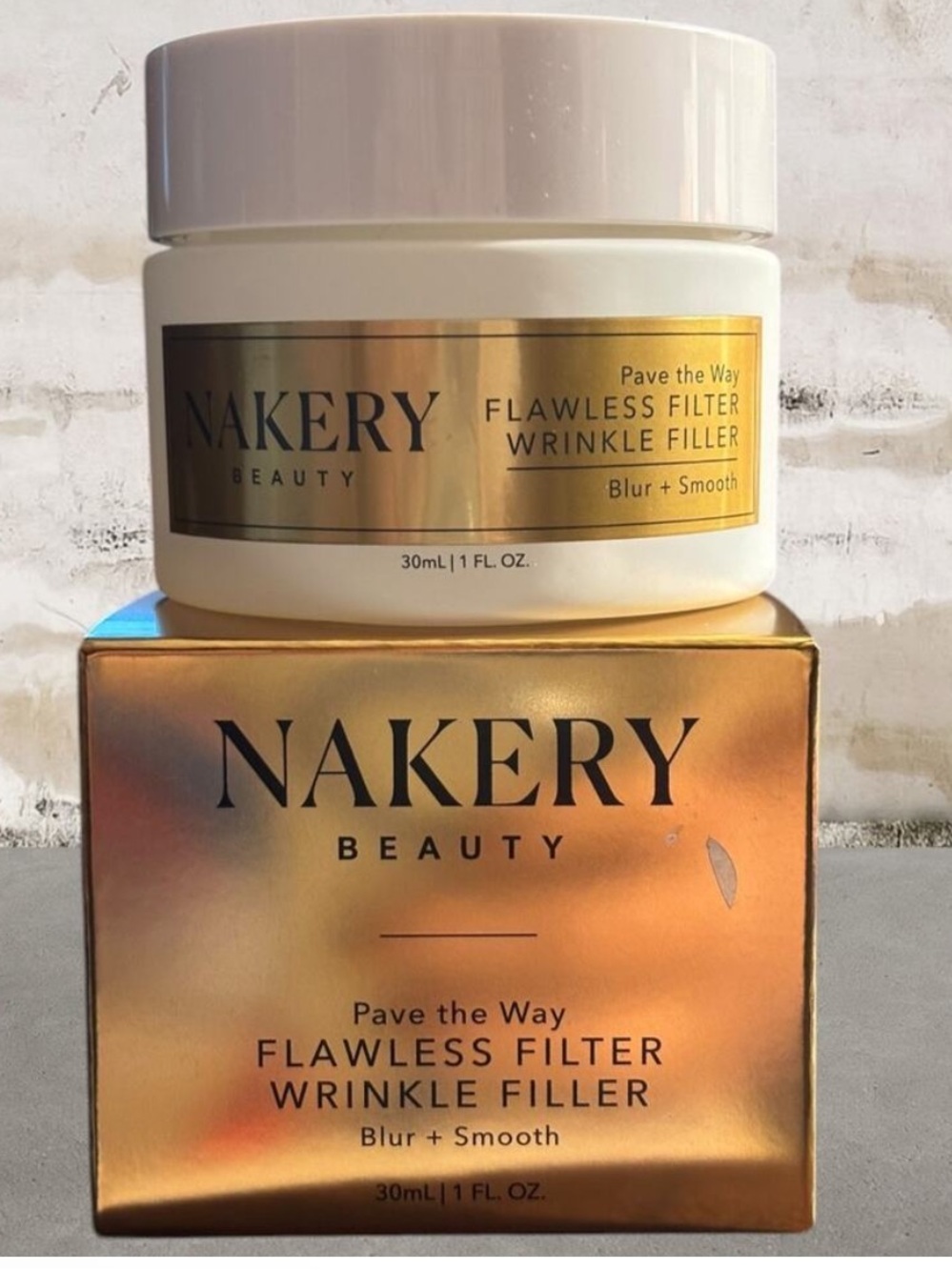 NIB Nakery Beauty Pave the Way Flawless Filter Wrinkle Filler
